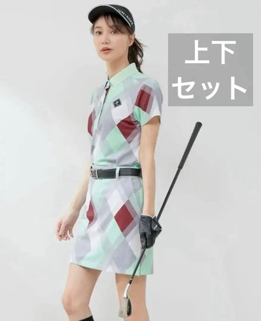 新品未使用 JUN&ROPE' 春夏上下セット 47,300円 ジュンアンドロペ