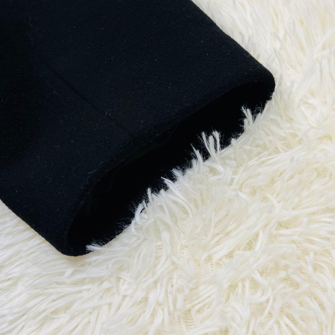 近年　ジャーナルスタンダード スーパー140モッサフードコート ウール 黒