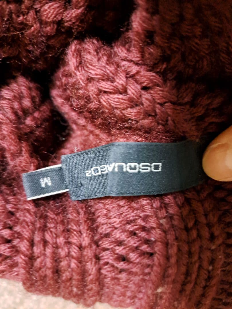 Dsquared2ディースクエアード/タートルネックセーター/Mサイズ