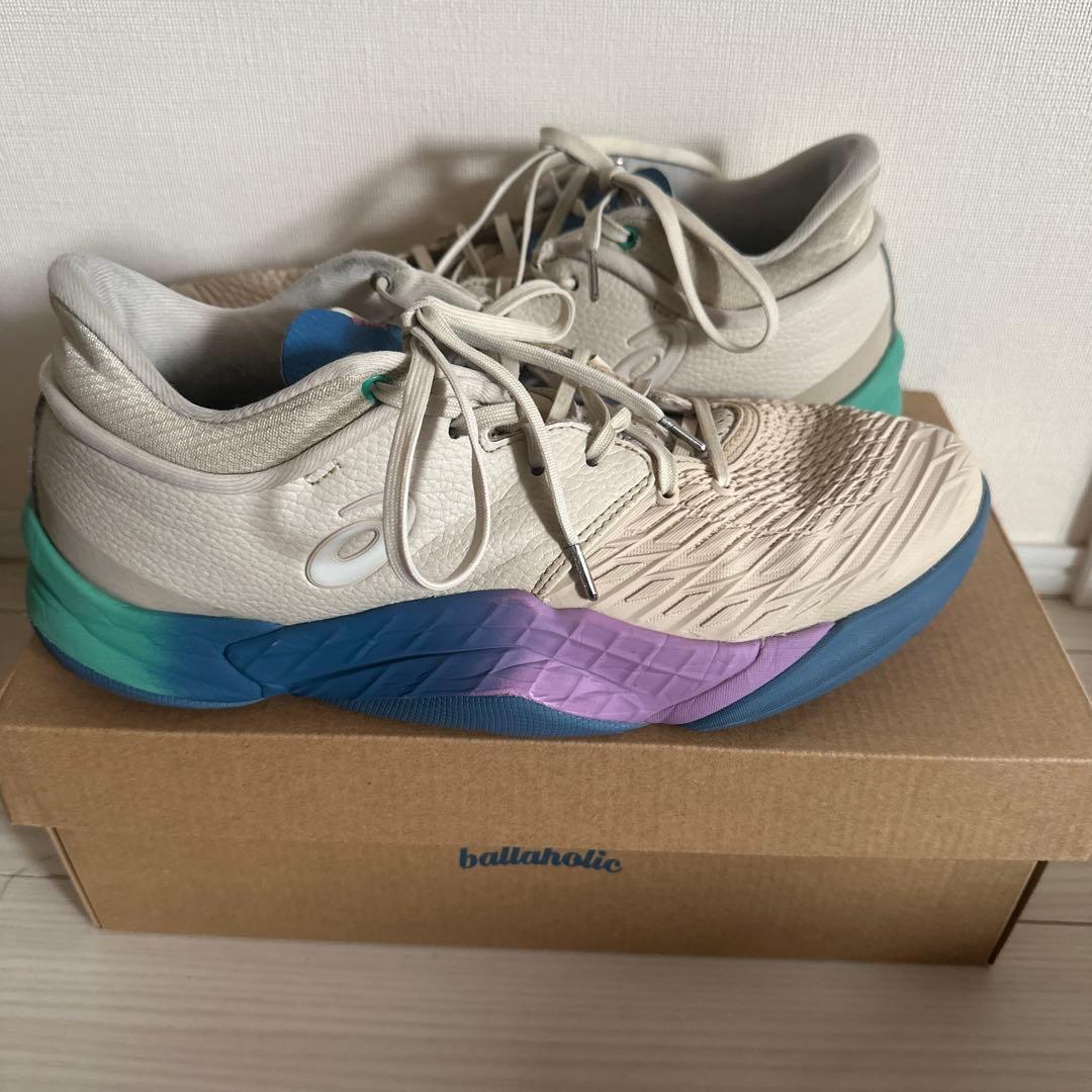 【最終値下げ】バッシュasics ballaholic コラボ27.0cm