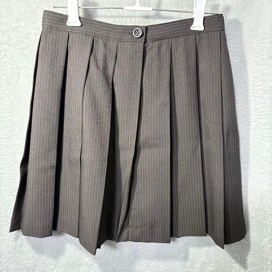 極美品✨デコラピンキーズ　卒服　170A 女の子　黒 ストライプ　５点セット