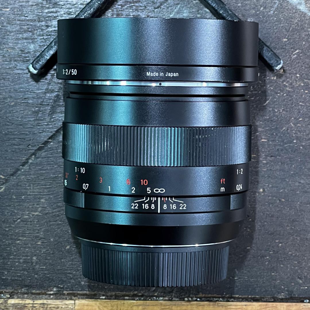 レンズ(単焦点) Carl Zeiss Makro-Planar T* 50mm F2 ZE