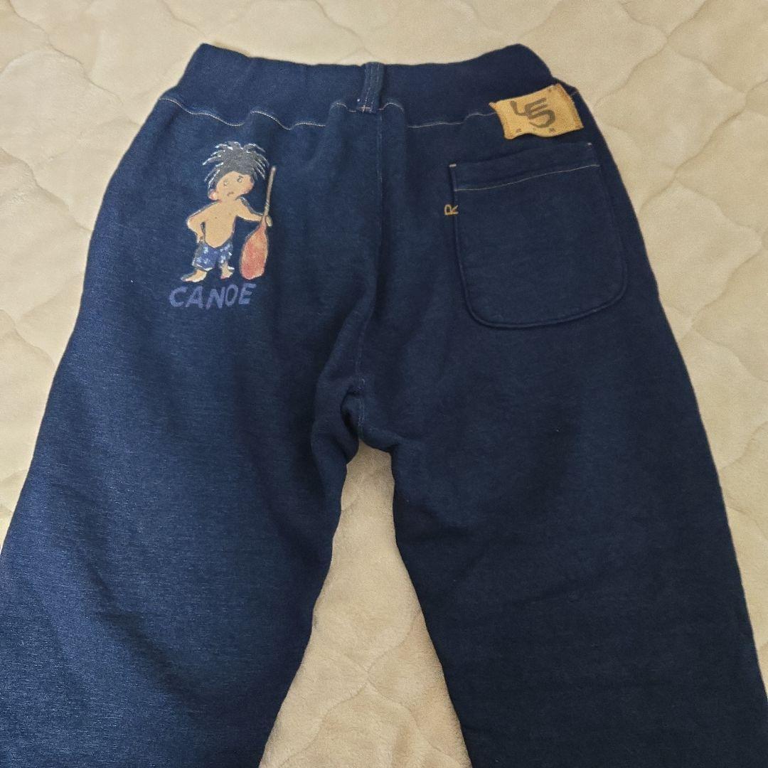 45r 　コノッキ君ベタッチプリント908裏毛スウェットパンツ