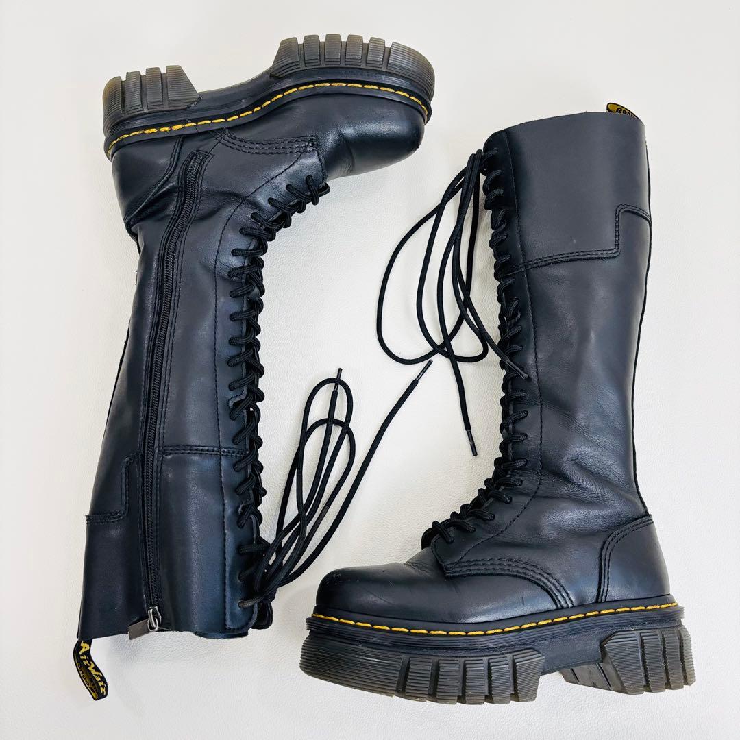 2735　ドクターマーチン AUDRICK ロングブーツ 20ホール　厚底ブーツ