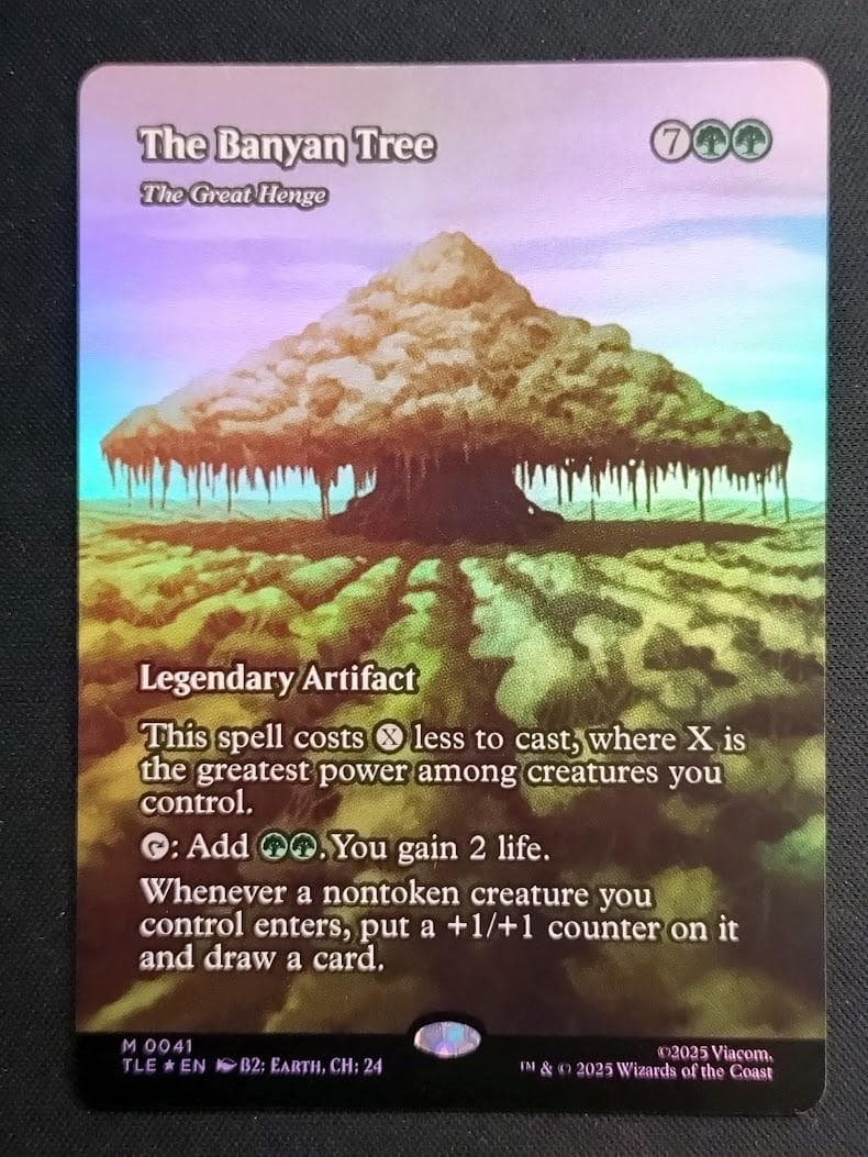 MTG バンヤングローブの木/The Banyan Tree 英語版 foil