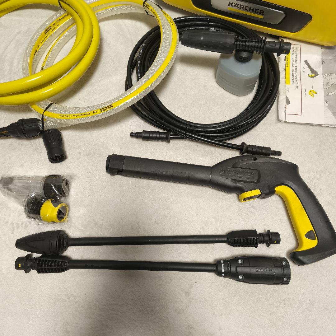 高圧洗浄機 ケルヒャーK2サイレント 付属品多数
