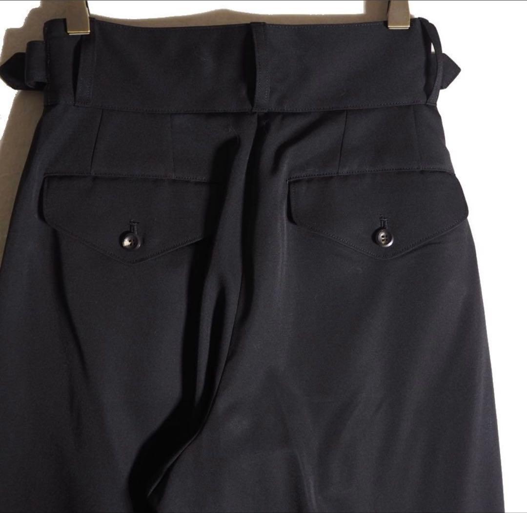 THE RERACS ザ リラクス パンツ ブラック 36 ワイドパンツ 黒