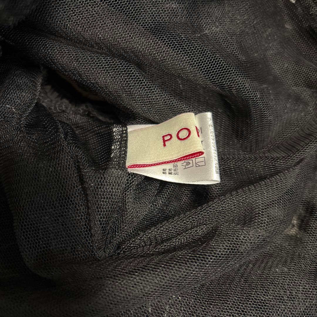 POPPY チュールバルーン ミニスカート 黒 あさぎーにょ 完売品 ポピー