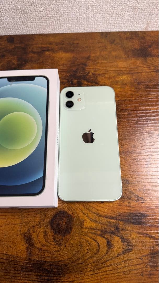iPhone12 64GB simフリー　バッテリー残量90% 初期化済み