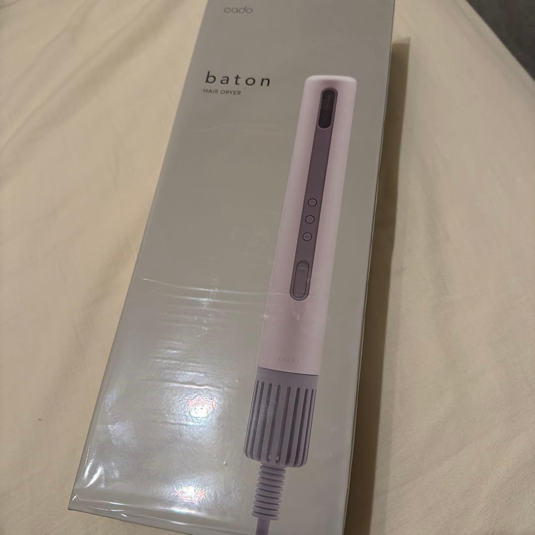 新品　cado カドー スティック型ヘアドライヤー baton BD-S1-NB