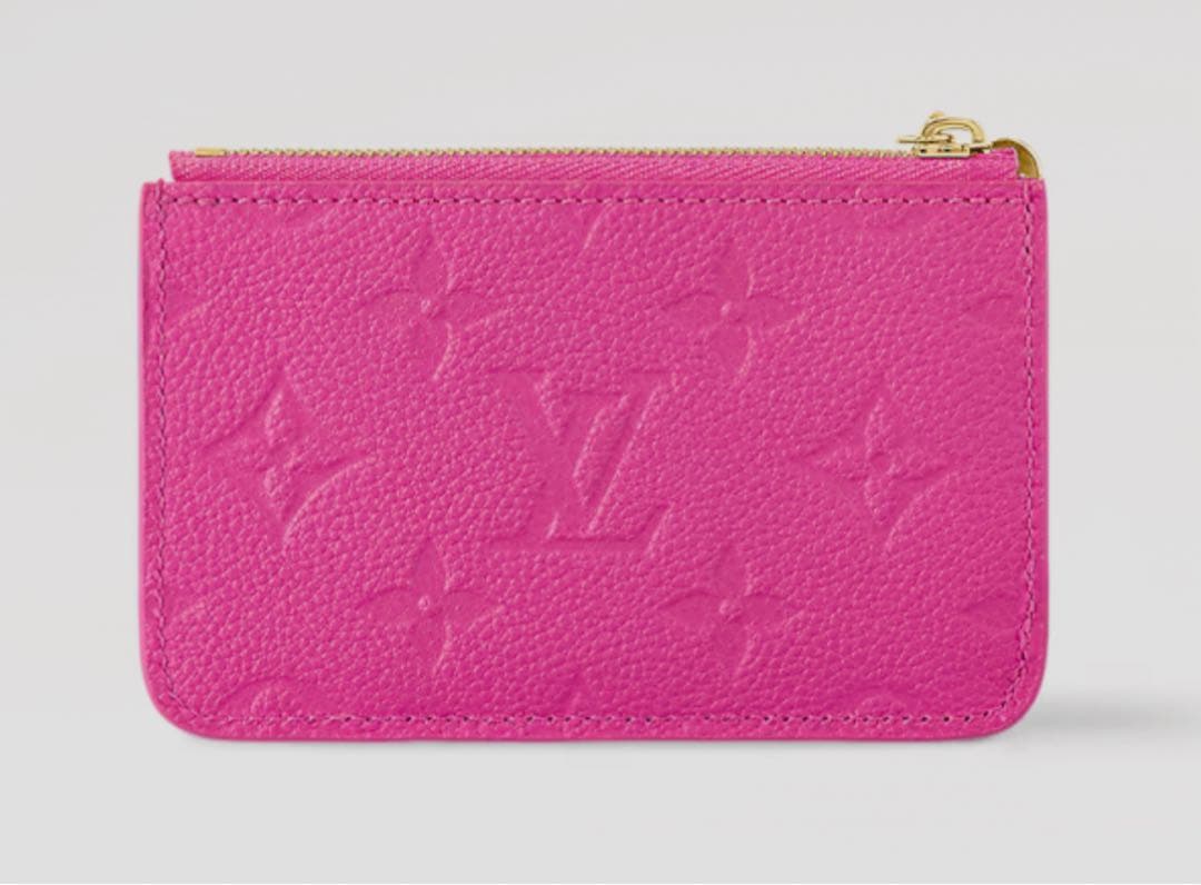 マ*！様 LV TM ポルトカルト・ロミー M14155 カワイイピンク ヴィト