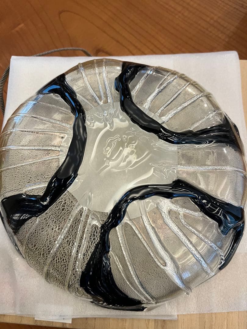 西中千人作　ガラス　大鉢　最終値下げ