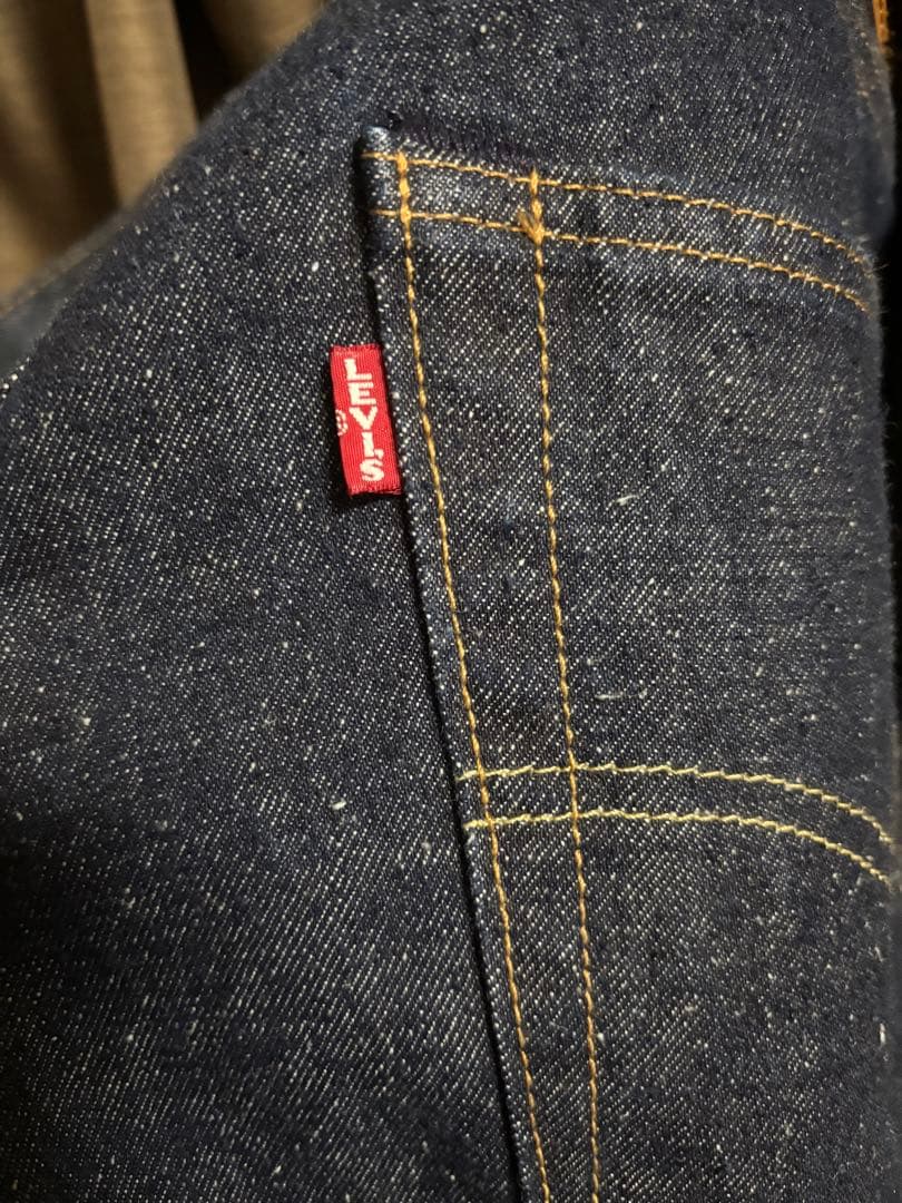 美品 LEVI’Sプレミアム セットアップ ヘンプ混 大戦復刻モデル big E