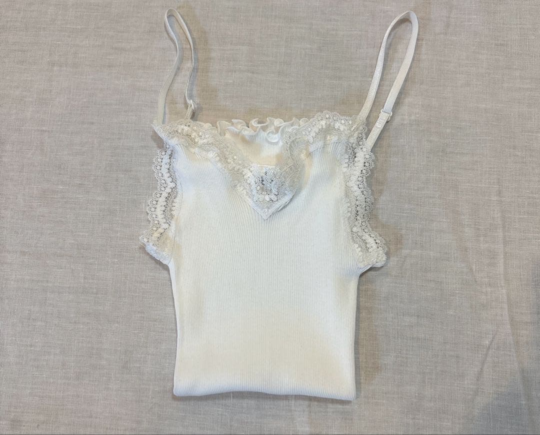 Oscalito オスカリート Drawer レースキャミソール 2 WH