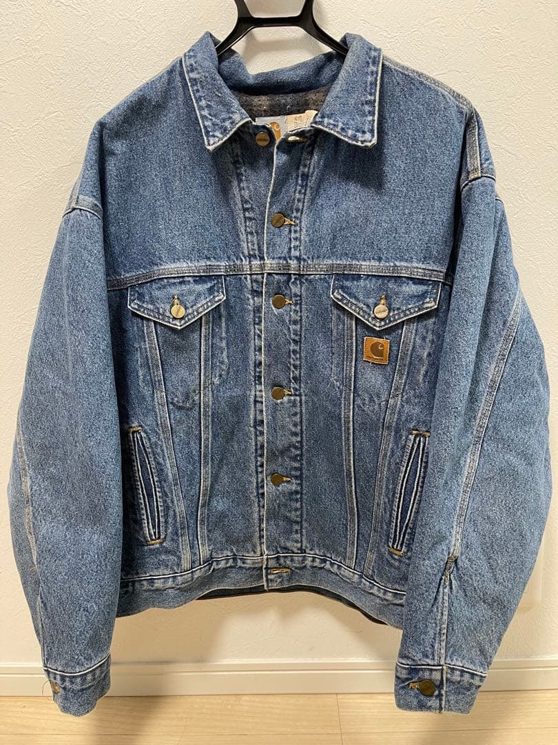 Carhartt カーハート デニムジャケット ブランケットライナー USA製