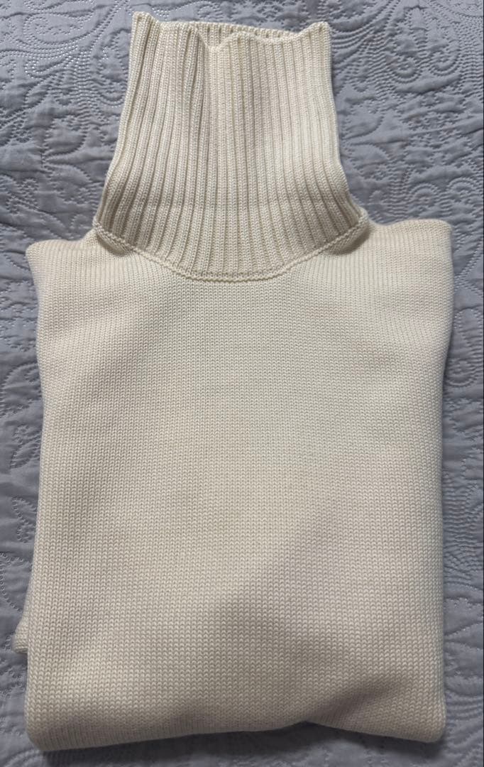 極美品ZANONE ザノーネ タートルネックニット5G ミドルゲージ サイズ50