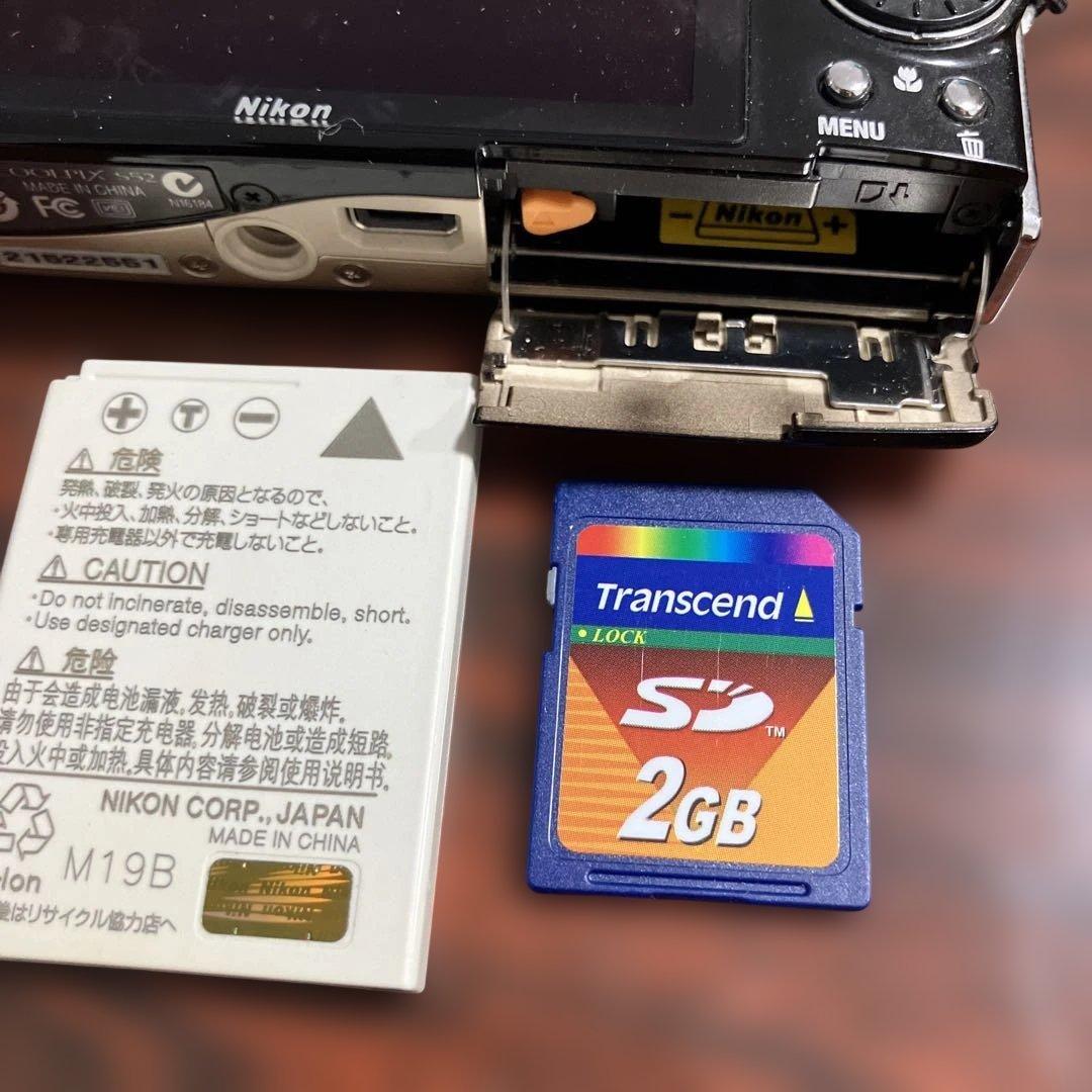 (1-222)Nikon COOLPIX S52 コンパクトデジタルカメラ