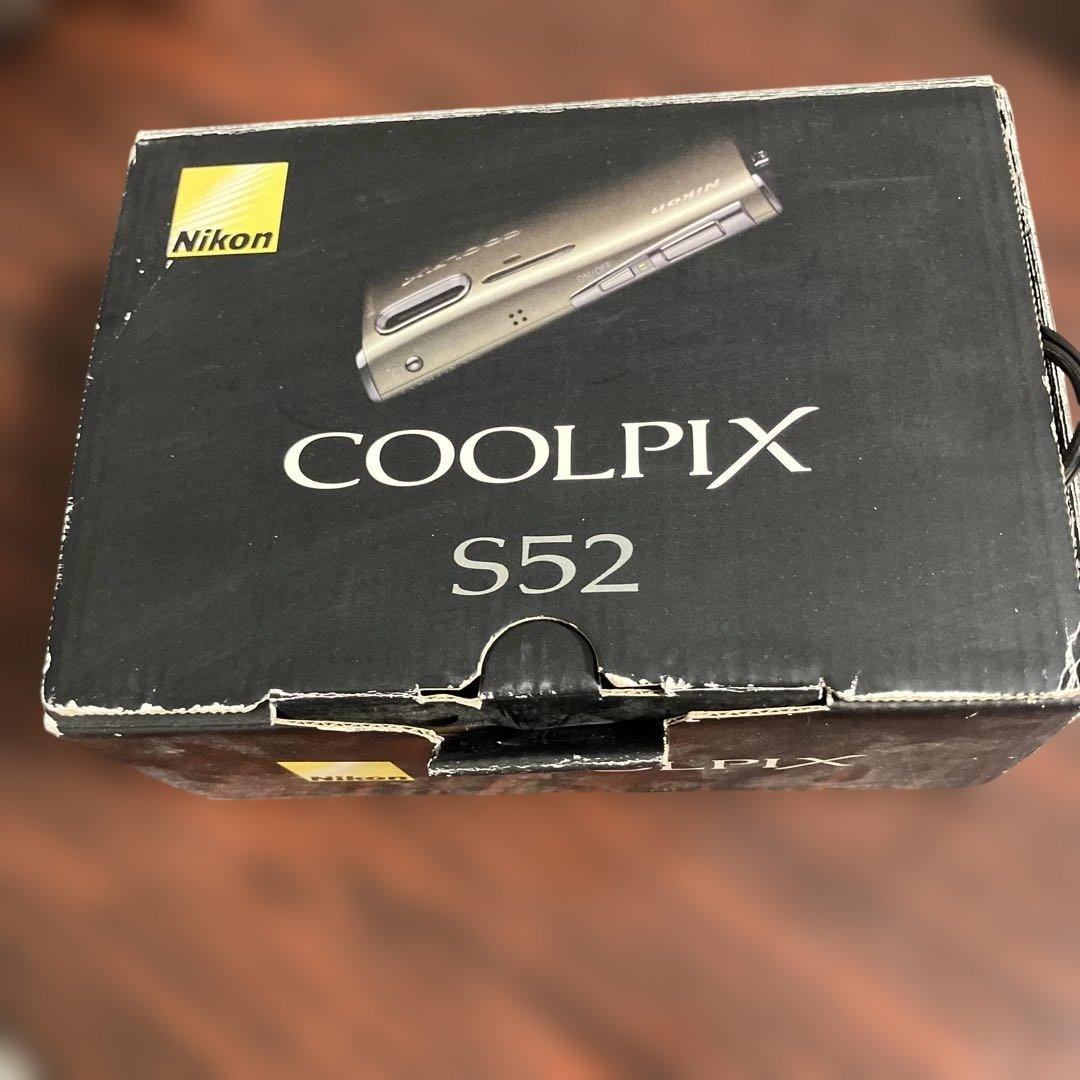 (1-222)Nikon COOLPIX S52 コンパクトデジタルカメラ