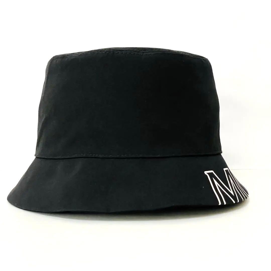 【大人気最終残1】MONCLER モンクレール バケットハット 黒 ブラックS