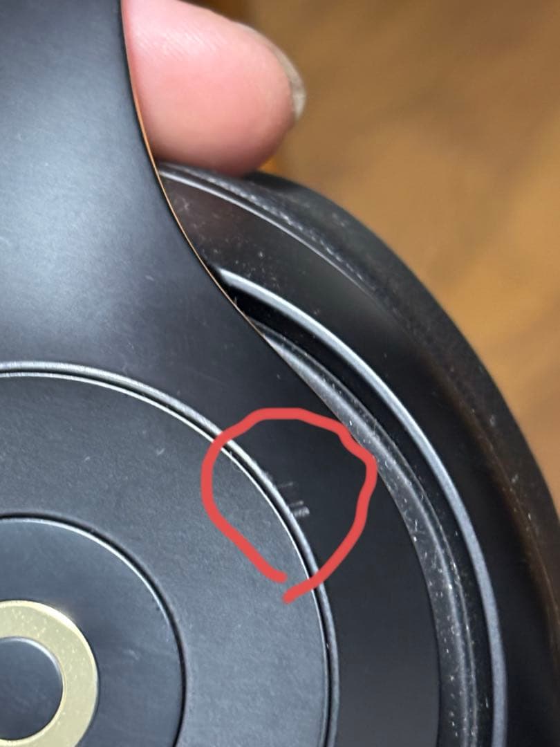 Beats ワイヤレスヘッドフォン 黒/オレンジ