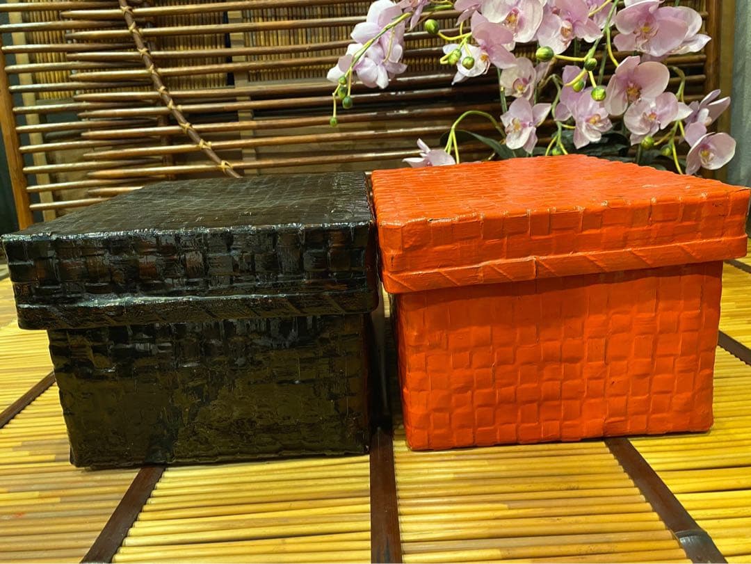 行李 つづら セット 古民具 昭和レトロ 当時物 古道具 和 インテリア