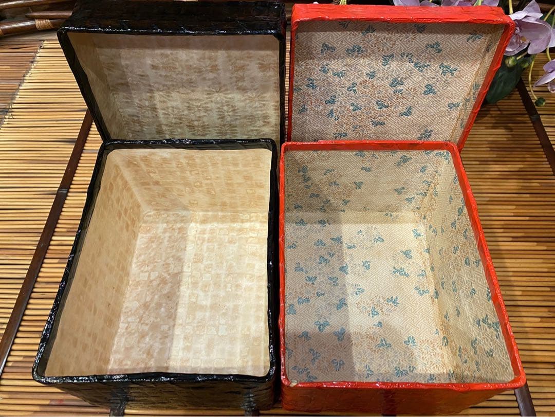 行李 つづら セット 古民具 昭和レトロ 当時物 古道具 和 インテリア