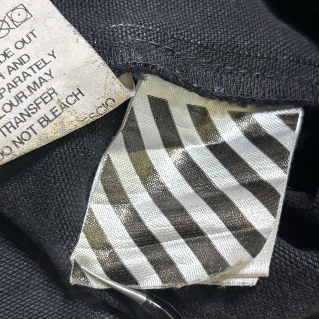 OFF-WHITE デニムシャツ バックプリント WHITEロゴ Mサイズ