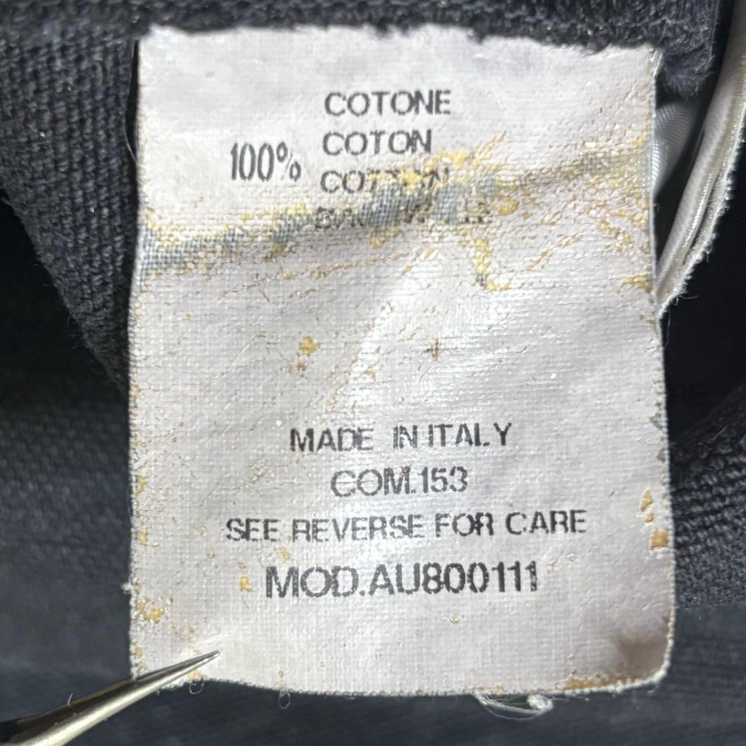 OFF-WHITE デニムシャツ バックプリント WHITEロゴ Mサイズ