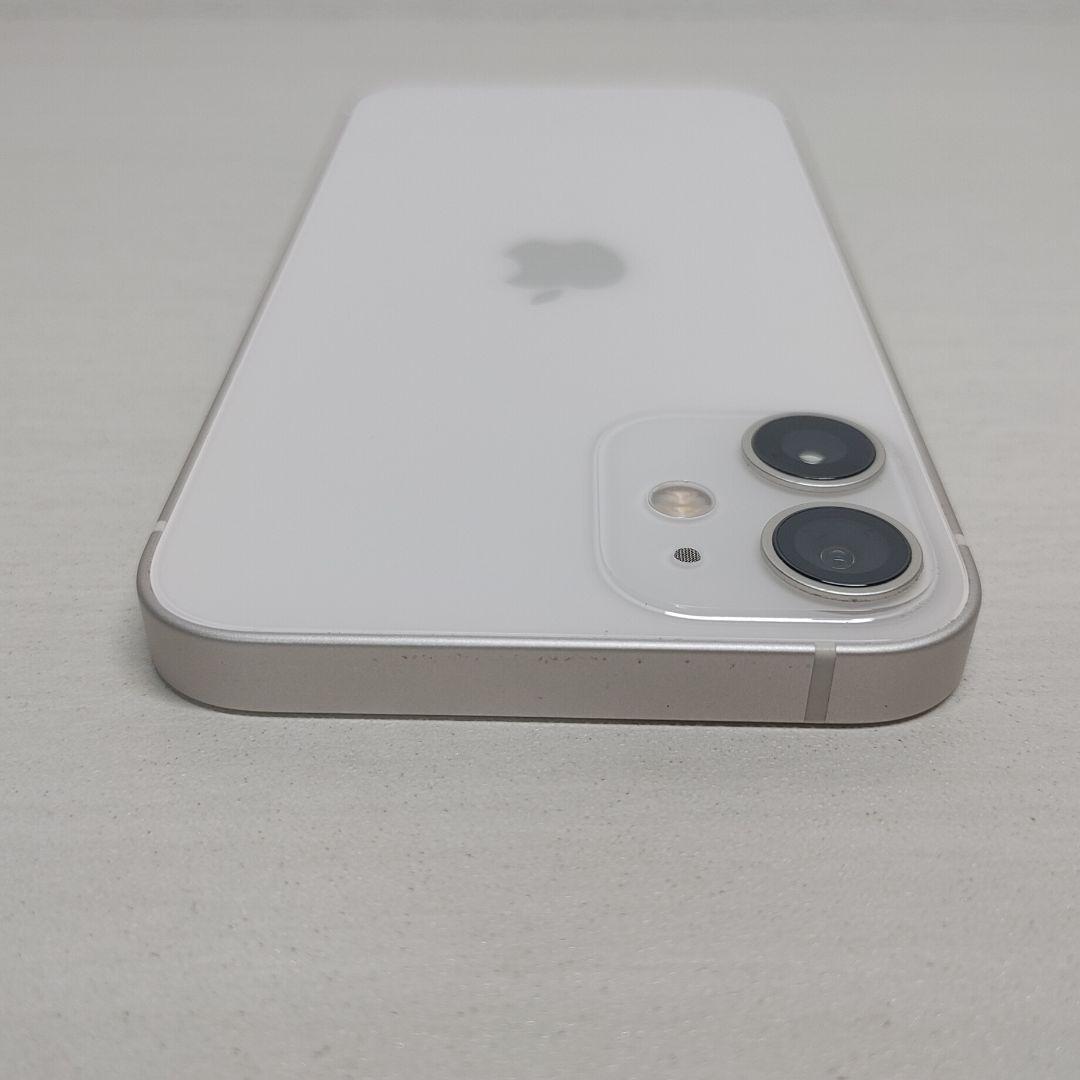 【バッテリー100】 Apple iPhone 12mini 64GB　ホワイト