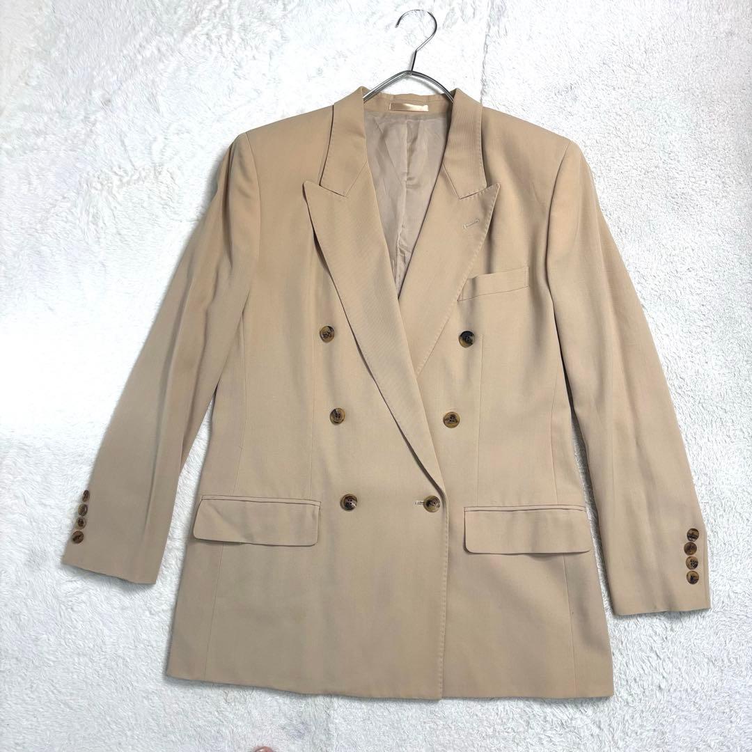 Y2K Burberry's ダブルブレストジャケット 大きいサイズ ベージュ