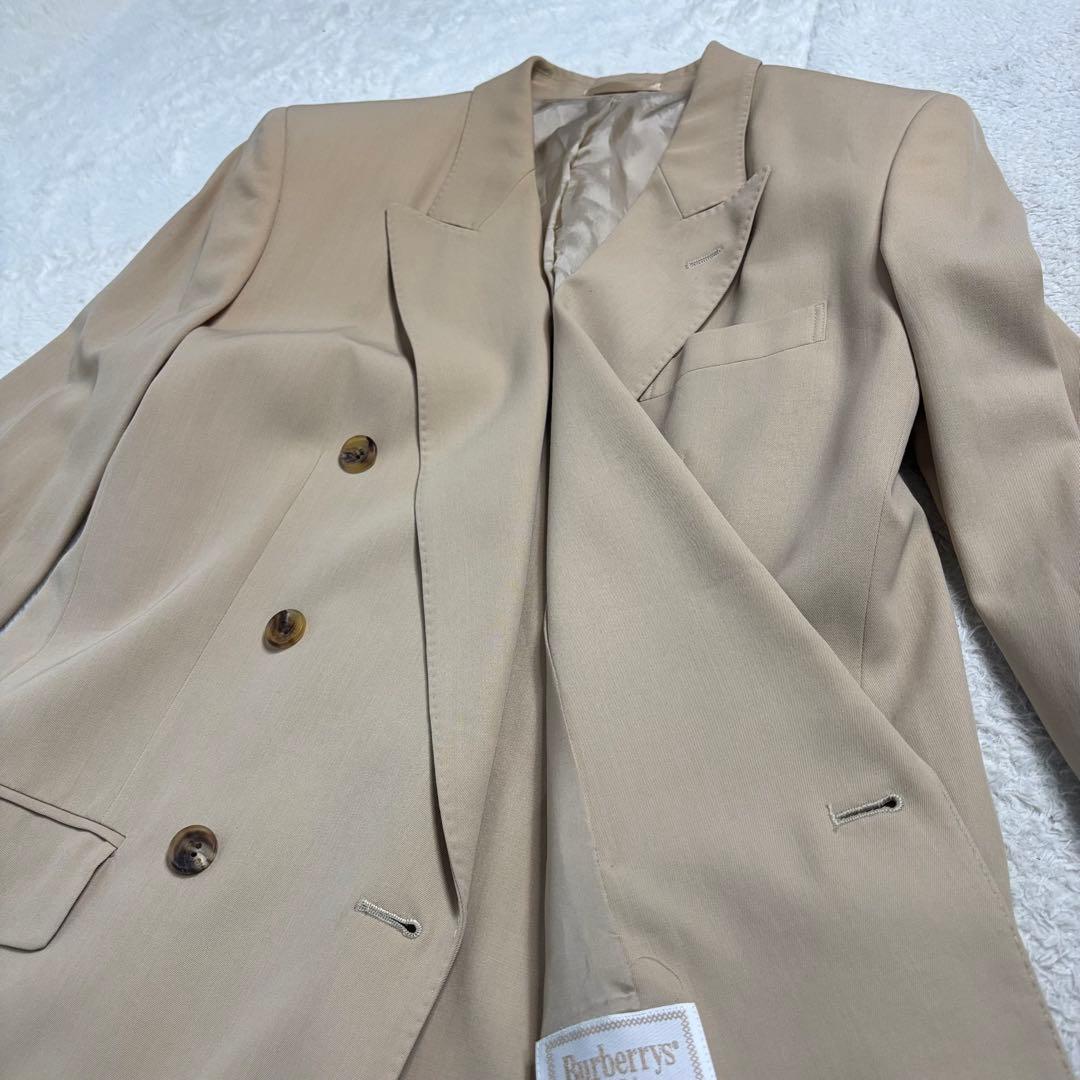 Y2K Burberry's ダブルブレストジャケット 大きいサイズ ベージュ