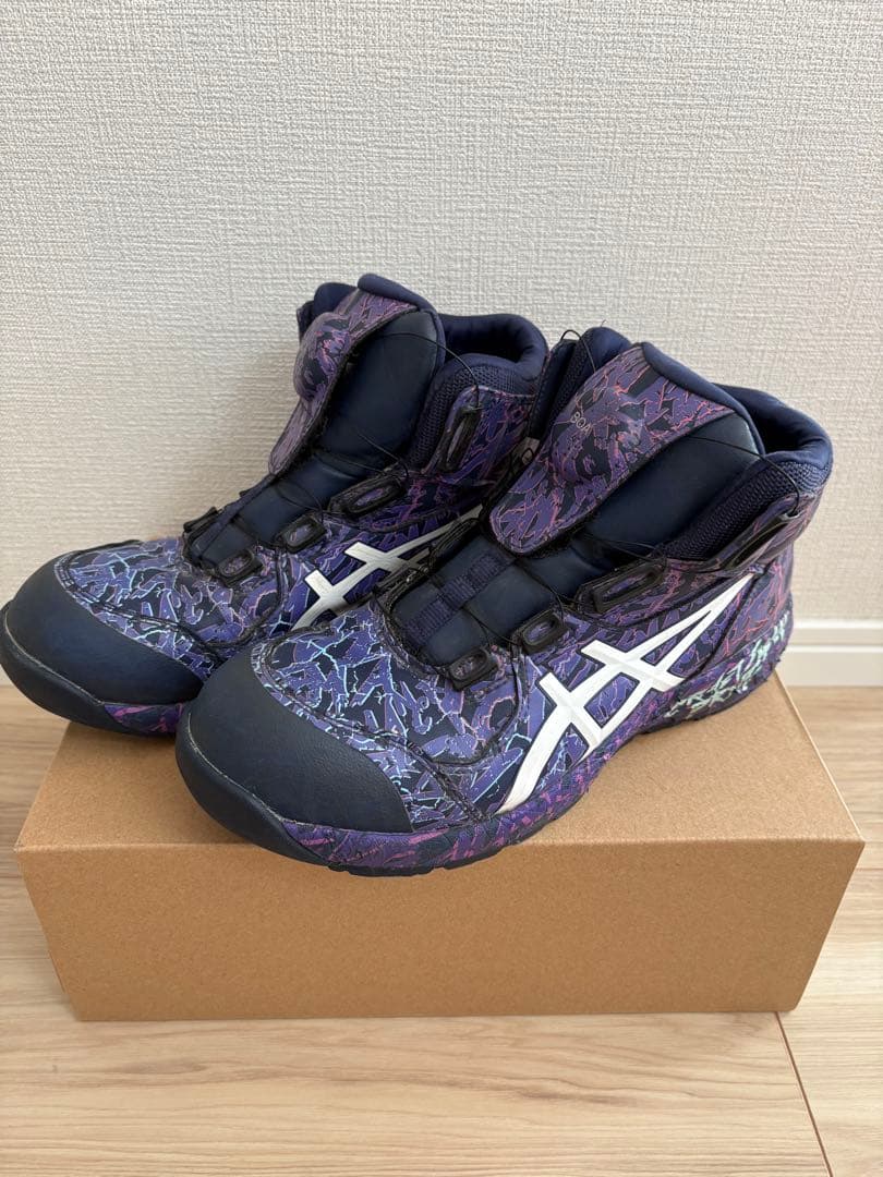 廃番　asics WINJOB CP304 BOA MAGMA 限定　パープル