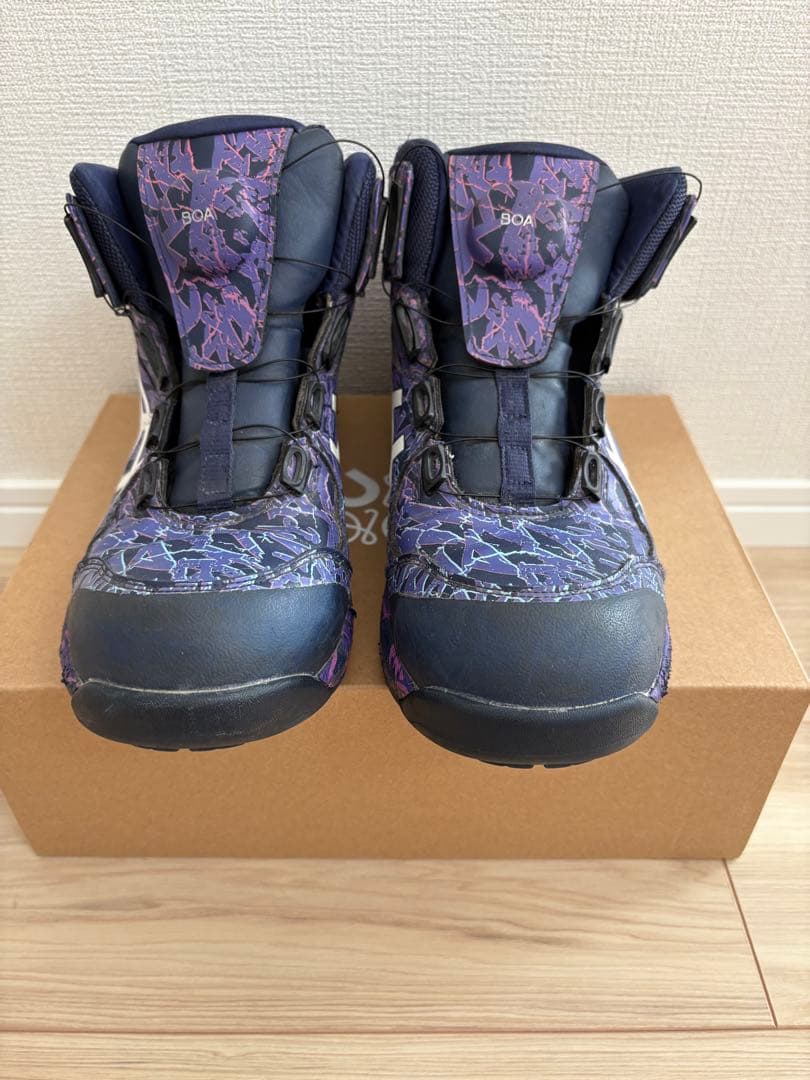 廃番　asics WINJOB CP304 BOA MAGMA 限定　パープル