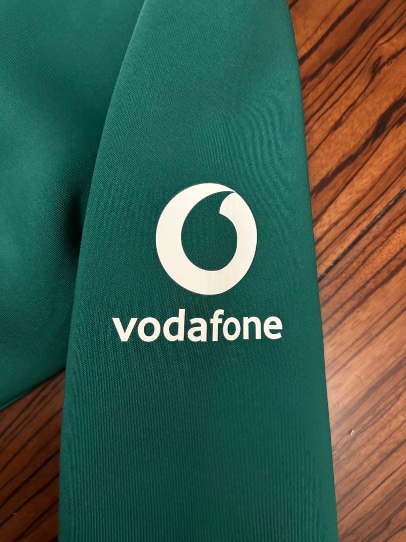 Canterbury ラグビー　アイルランド代表　選手用　フルジップパーカー　L