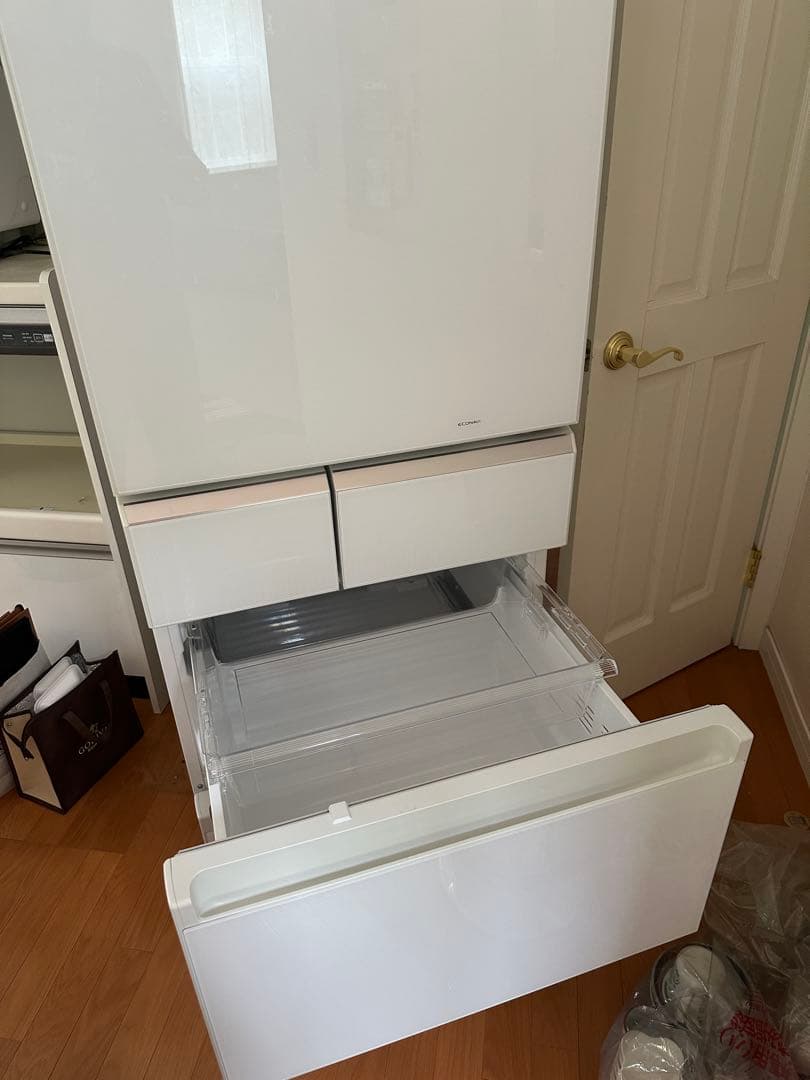 7月10日まで！パナソニック60cm冷蔵庫 NR-E431GVL-W 2016