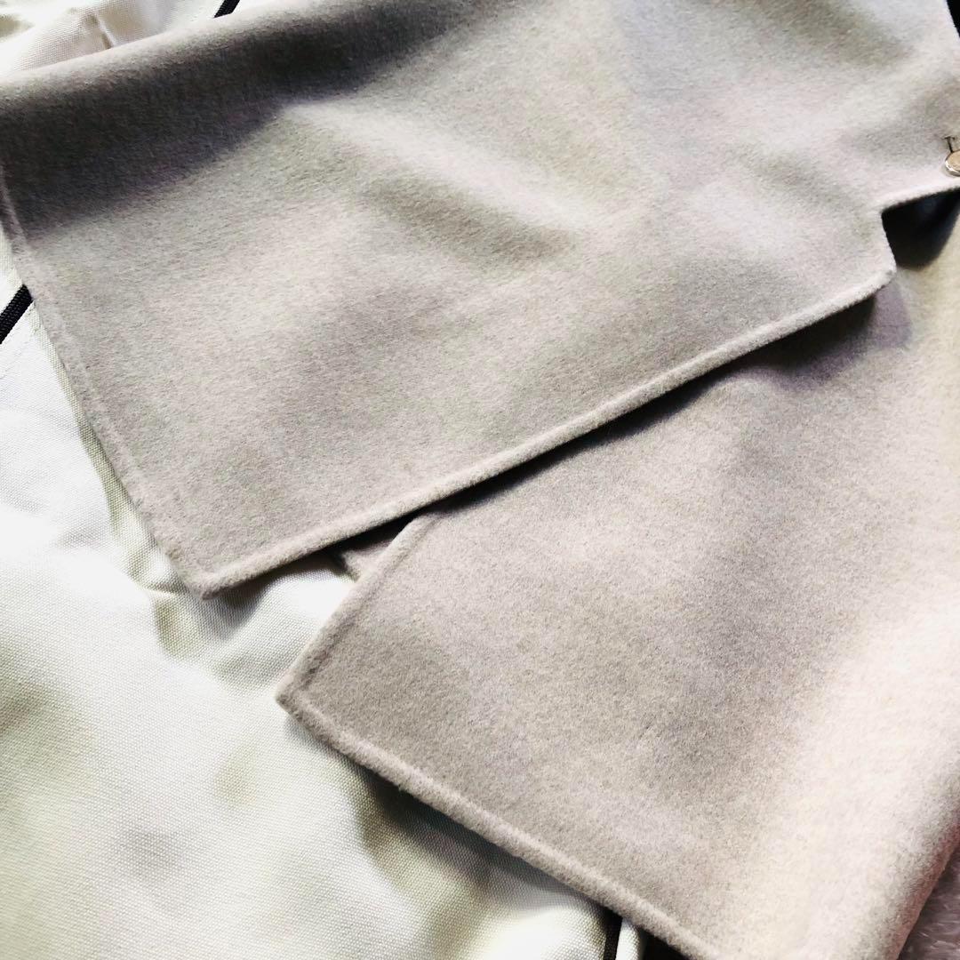 61万✨24年 未使用 エルメス ダブルフェイスジレ カシミヤ100% ベージュ