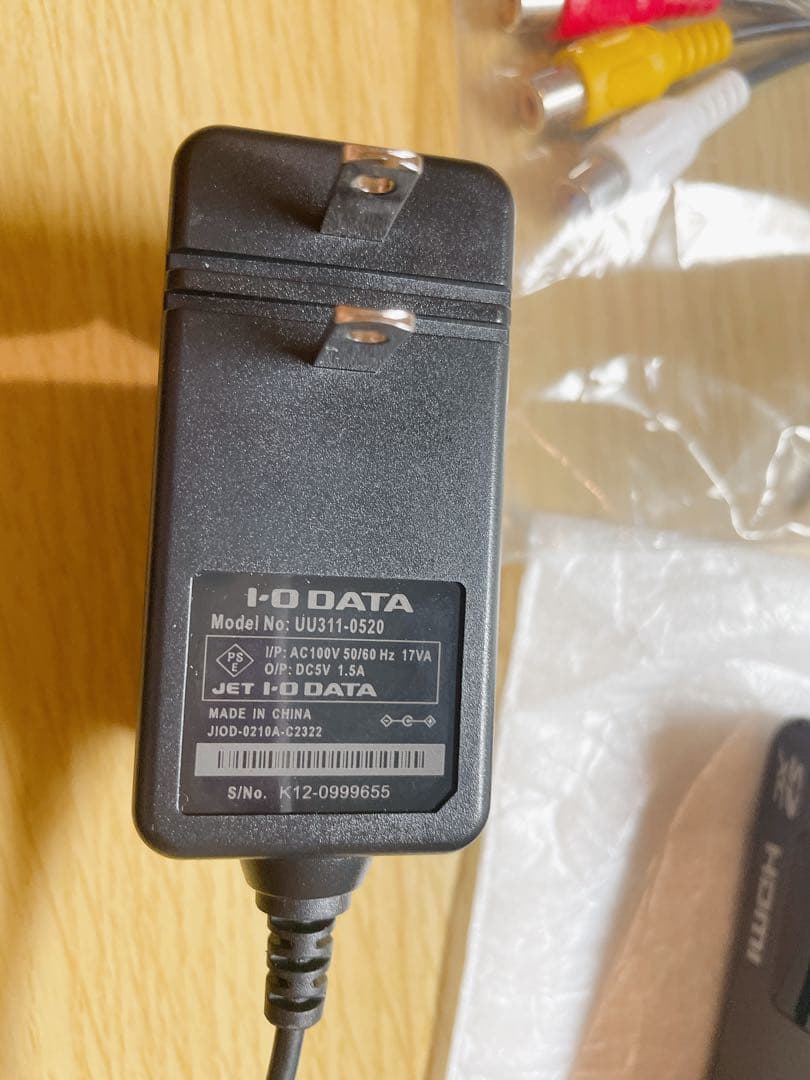 美品　I-O DATA ビデオキャプチャー HDMI GV-HDREC