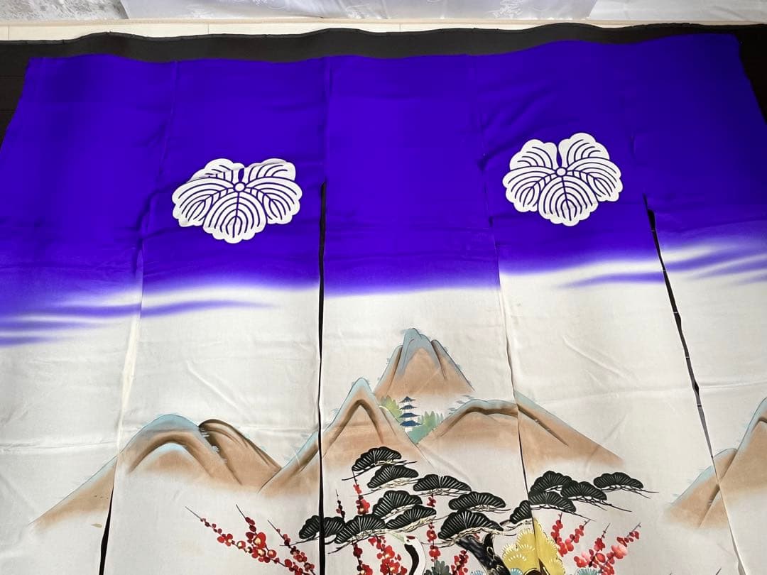 加賀のれん　郷土　鶴　花嫁のれん