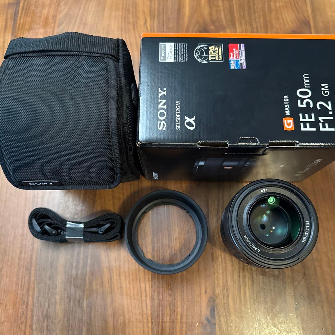 極美品 SONY FE 50mm F1.2 GM レンズ