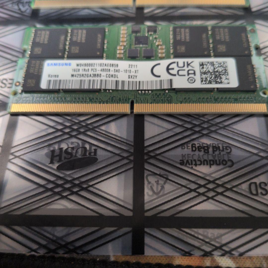 Alienware m15 R7純正 DDR5 16GB×2 32GB