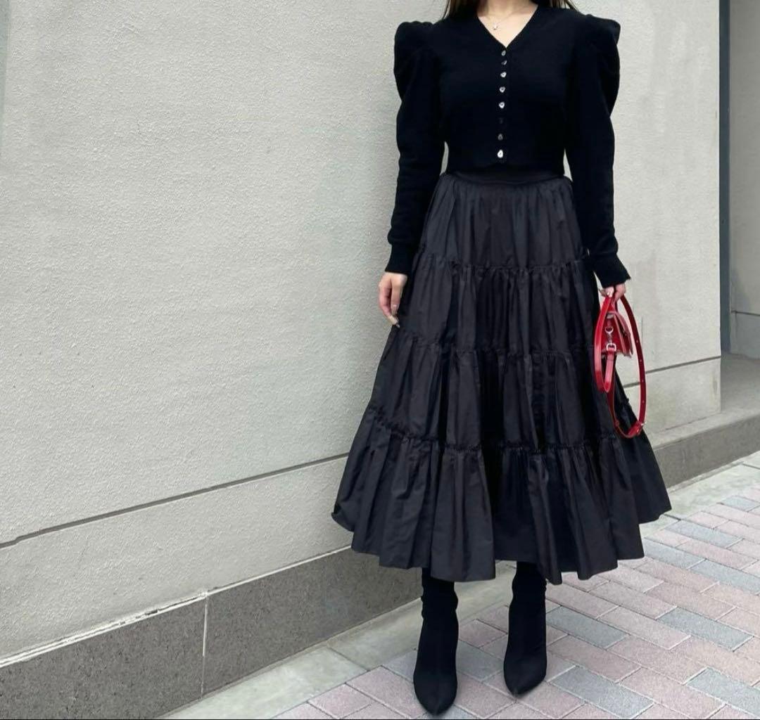 cygne ♦︎ニット♦︎カーディガン♦︎ブラック♦︎シーニュ