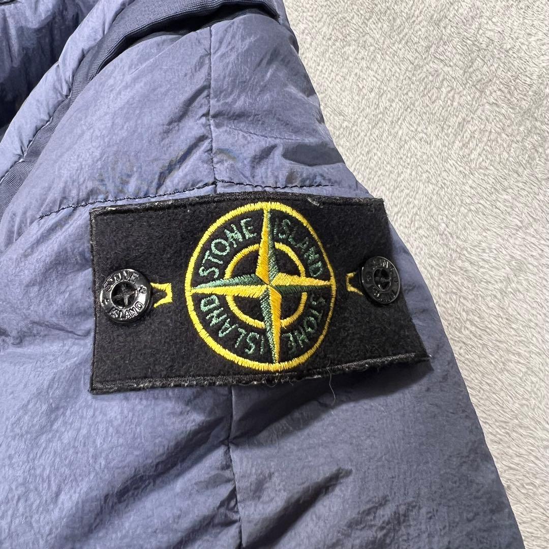 ストーンアイランド　ダウンベスト　ネイビー　S