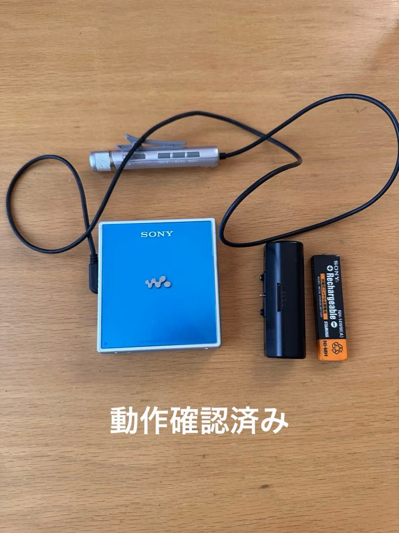 SONY MDウォークマンMZ-E620プレーヤー 青