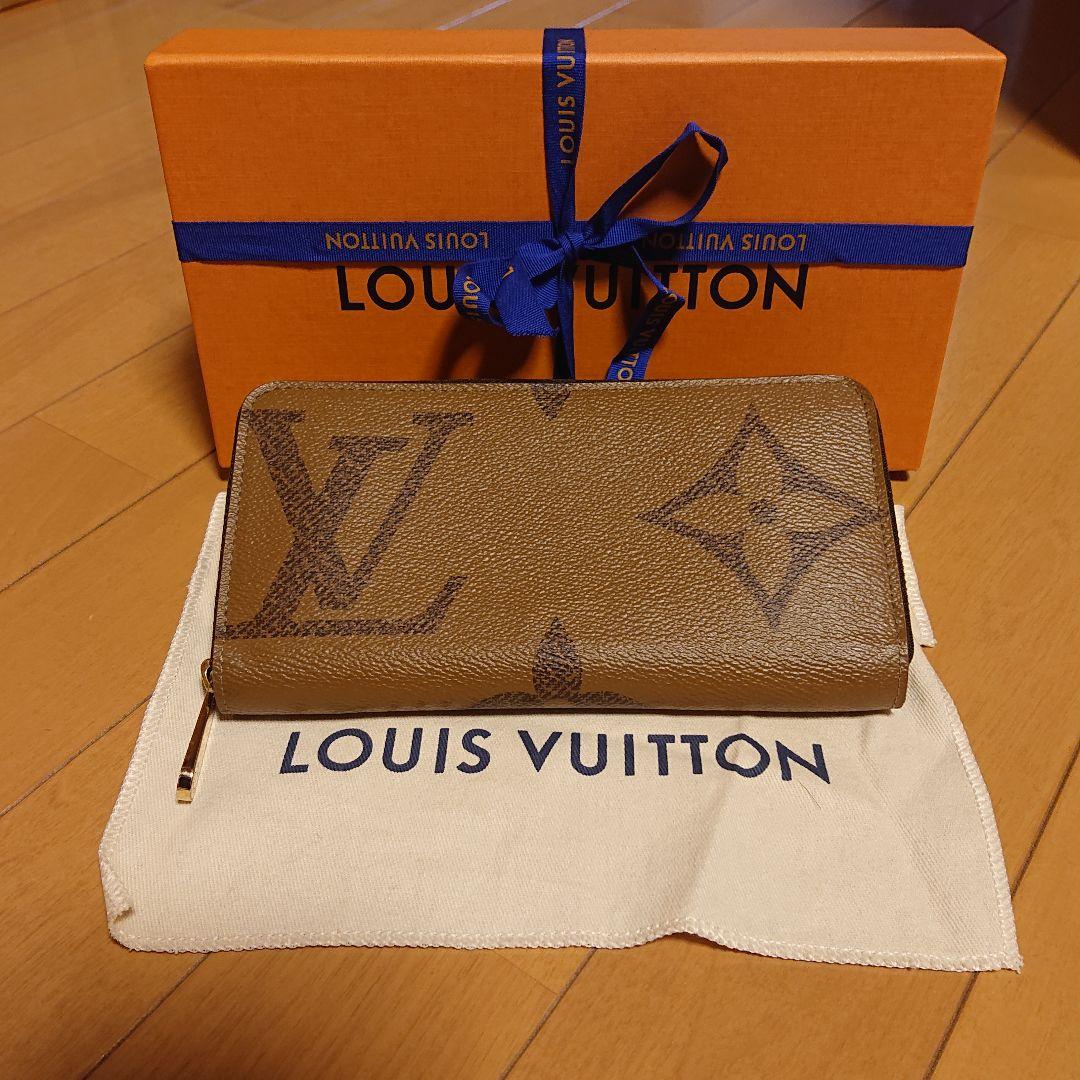 ちはるルイヴィトン モノグラムジャイアント　ジッピーウォレット 付属品完備