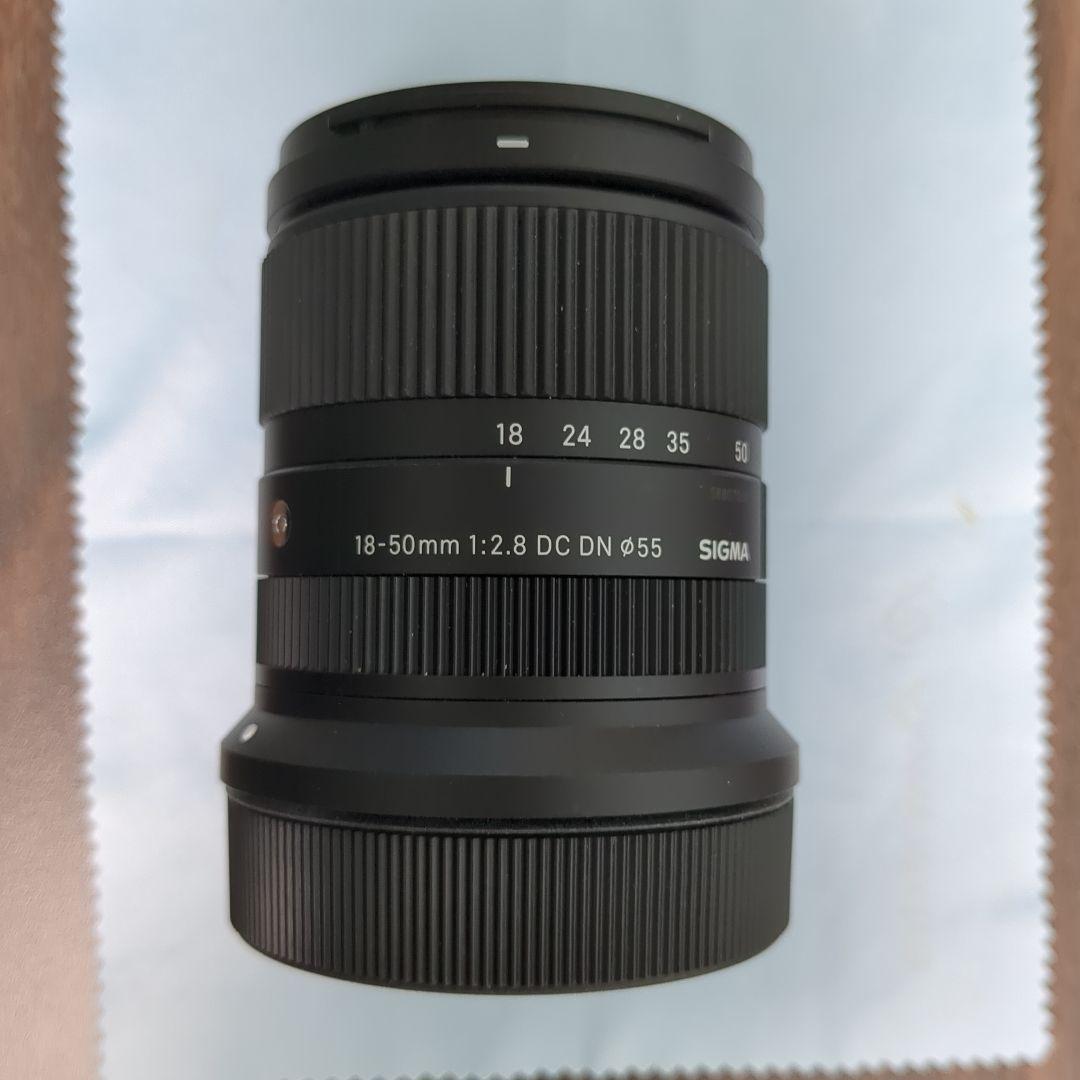 SIGMA 18-50mm F2.8 DC DN RF-Sマウント（美品）