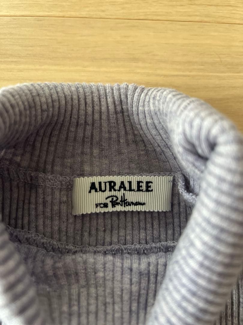 AURALEE×Ron Herman 別注 ギザリブタートルネック