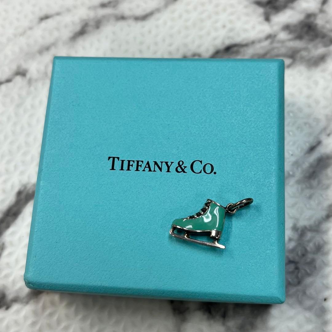 c*読様 中古品　Tiffany & Co. スケートシューズ チャーム