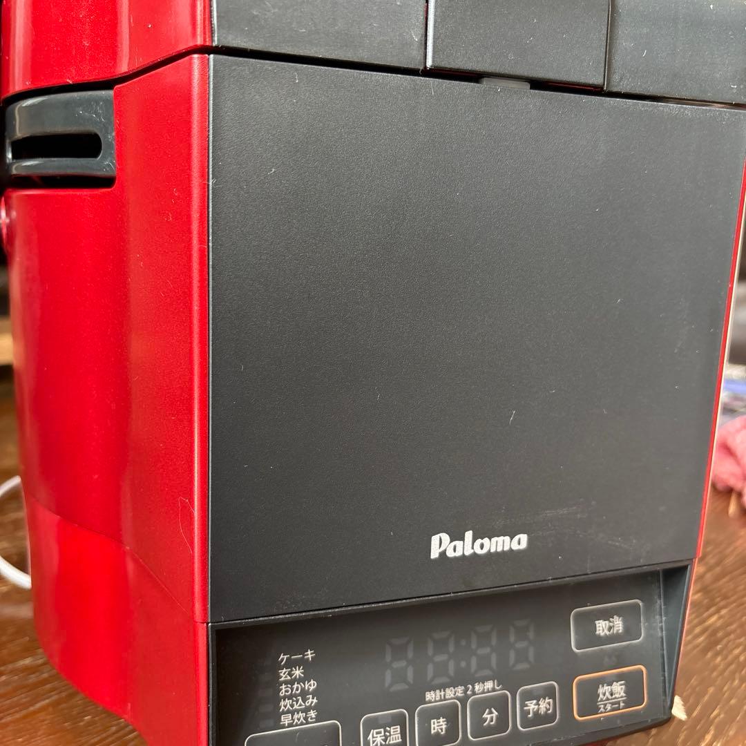 Paloma プレミアムレッド×ブラック 炊飯器