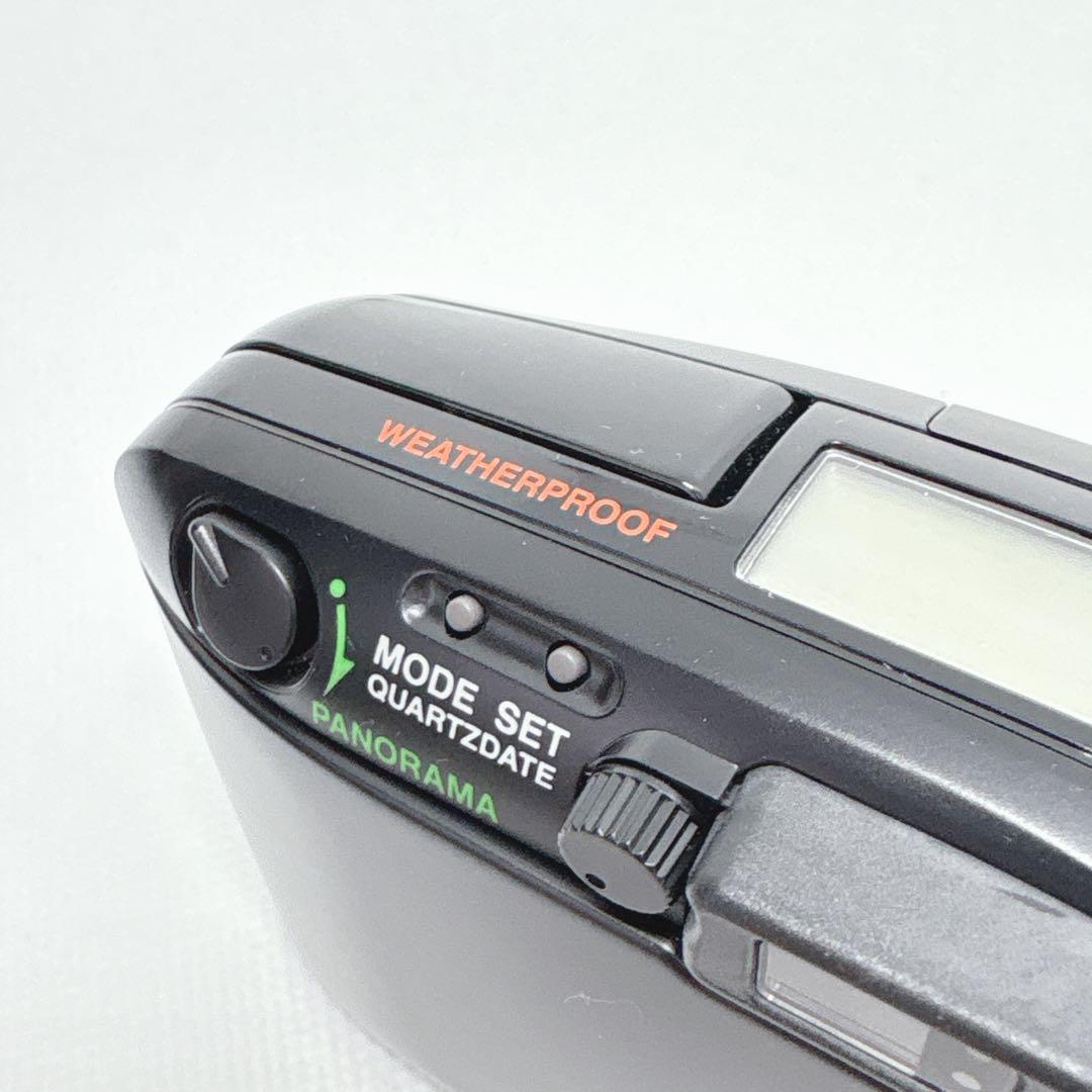 【美品】 動作確認済み OLYMPUS μ（ミュー） ZOOM 105 黒 希少