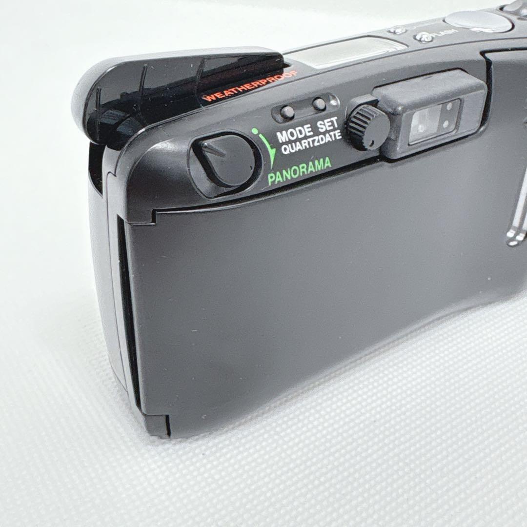 【美品】 動作確認済み OLYMPUS μ（ミュー） ZOOM 105 黒 希少